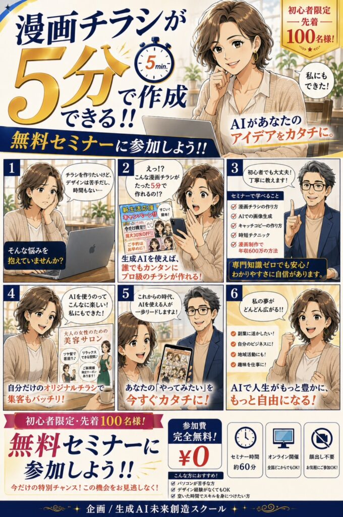 漫画広告例